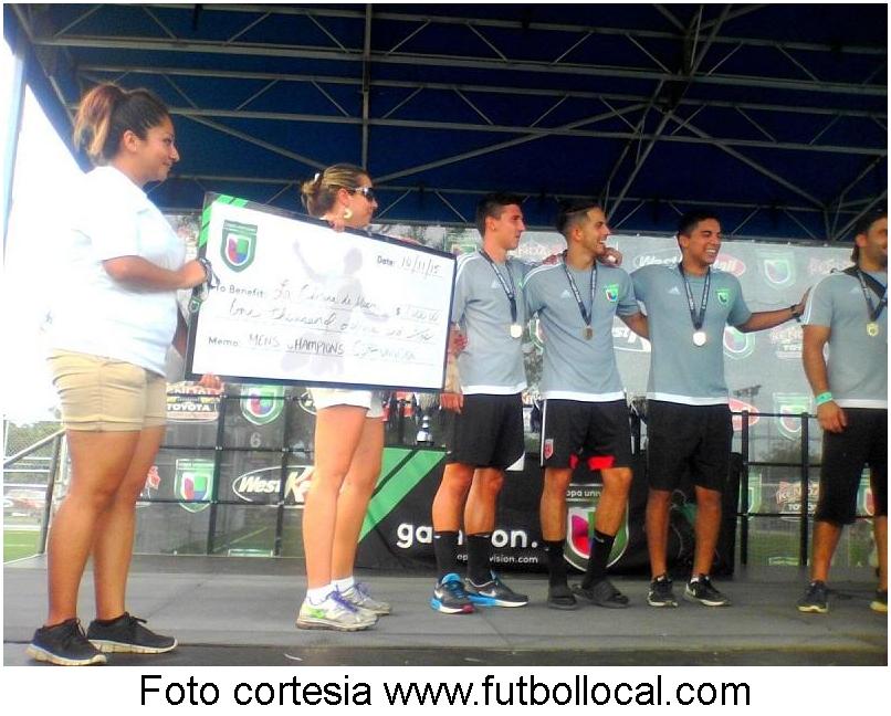 Entrega de trofeos